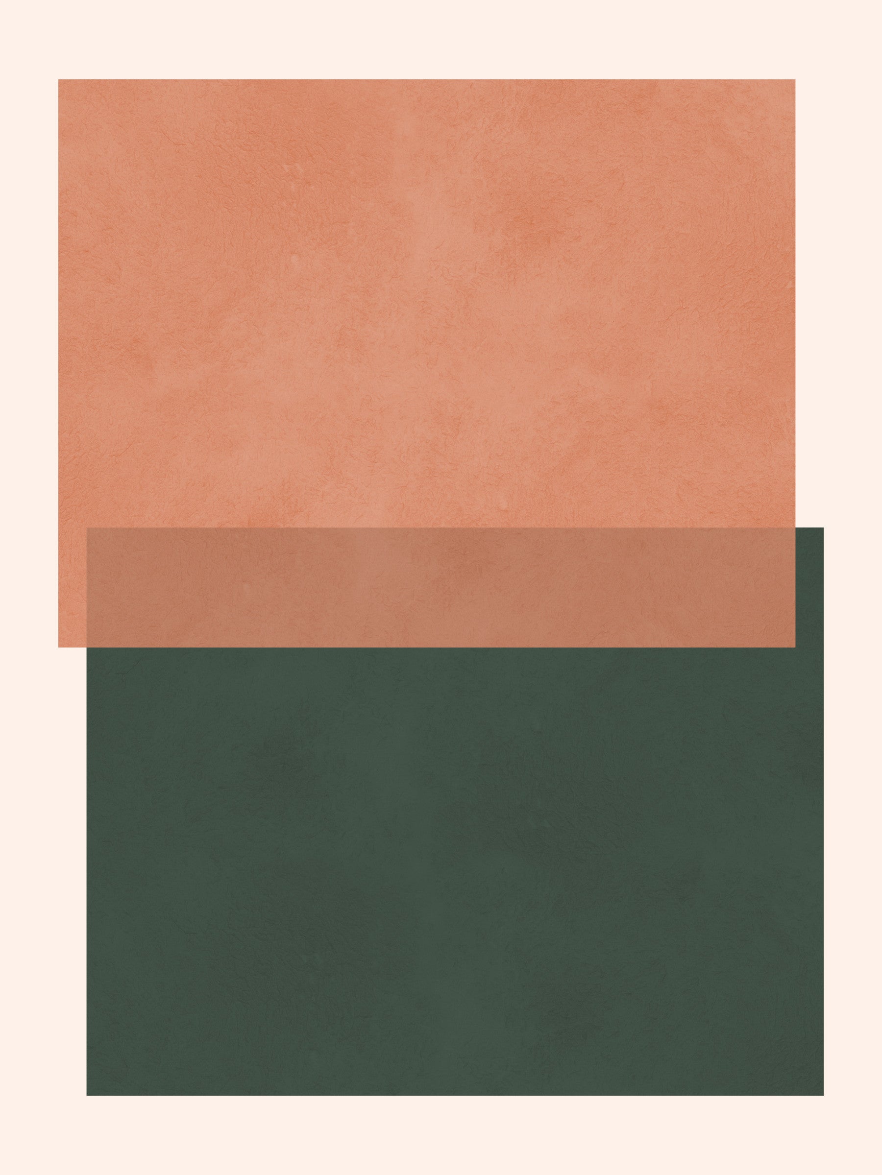Earthy Geometry Wall Mural in your room — zoomed