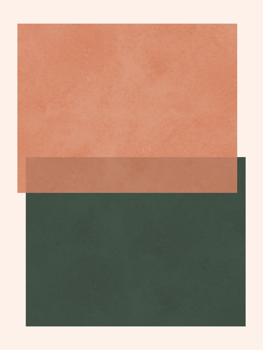 Earthy Geometry Wall Mural