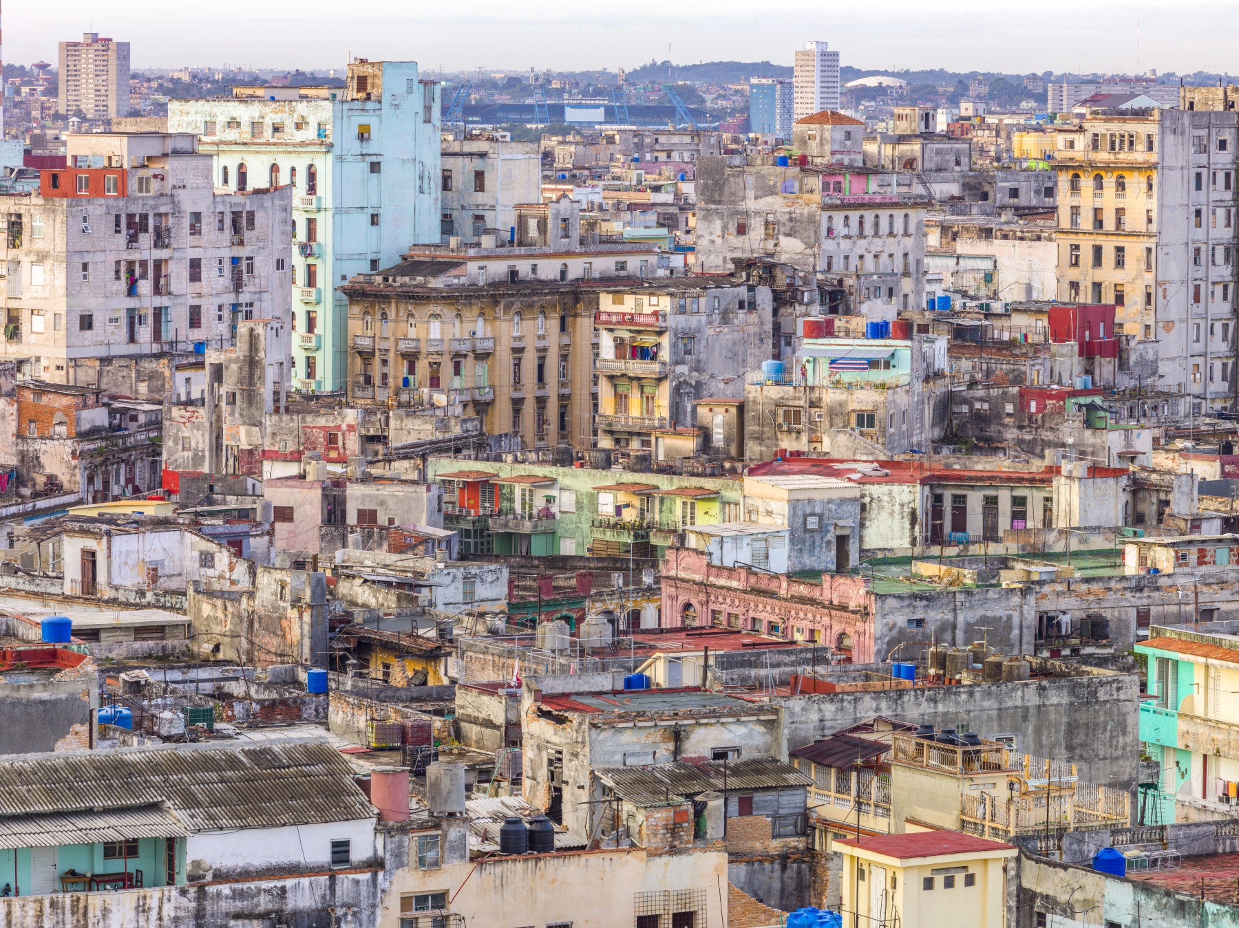 Havana Hues Wall Mural