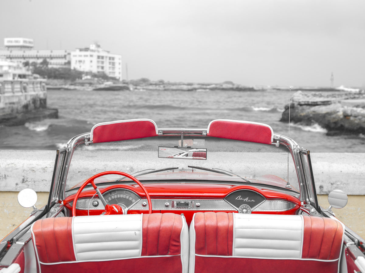 Red Bel Air Interior Wall Mural in your room