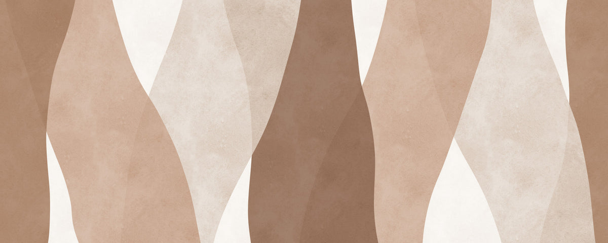 Earthy Curves 2 Wall Mural in your room — zoomed