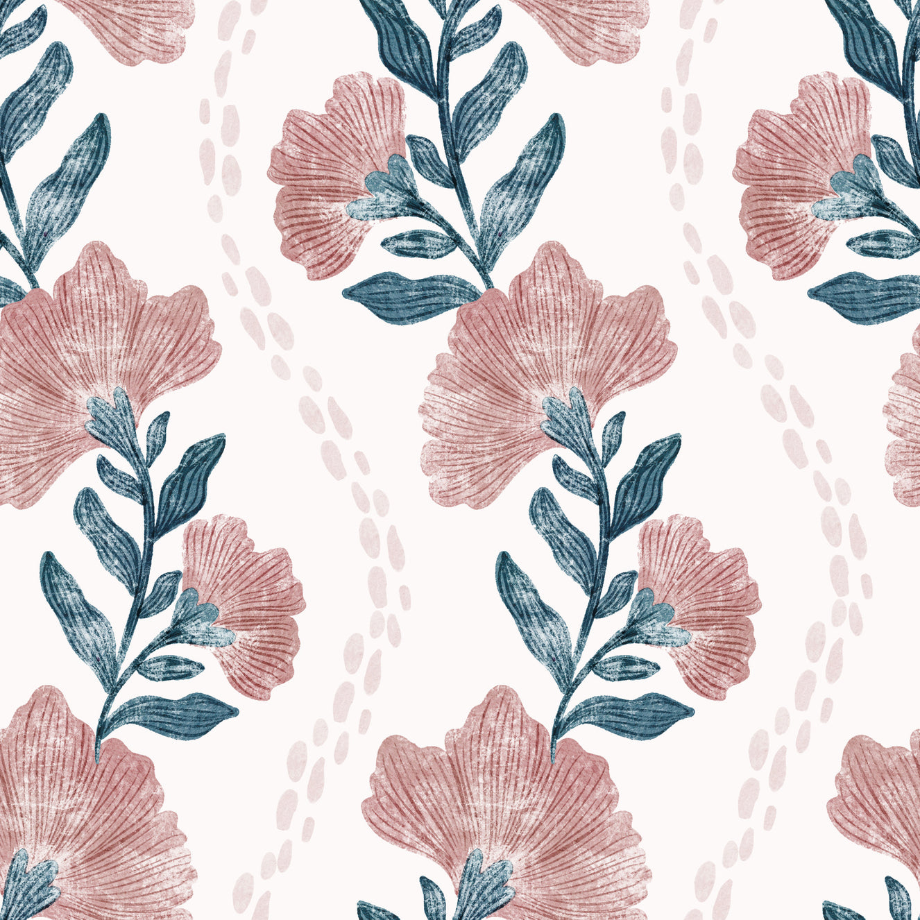 Blush Bloom Wallpaper