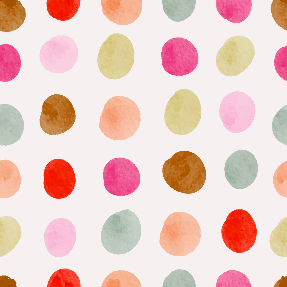 Watercolor Dots Wallpaper⁠ in your room — zoomed
