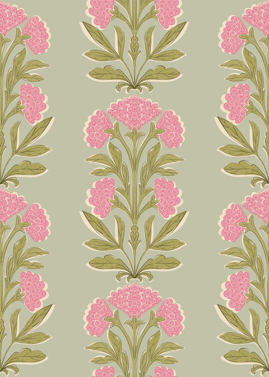 Pink Blossom Trail Wallpaper⁠