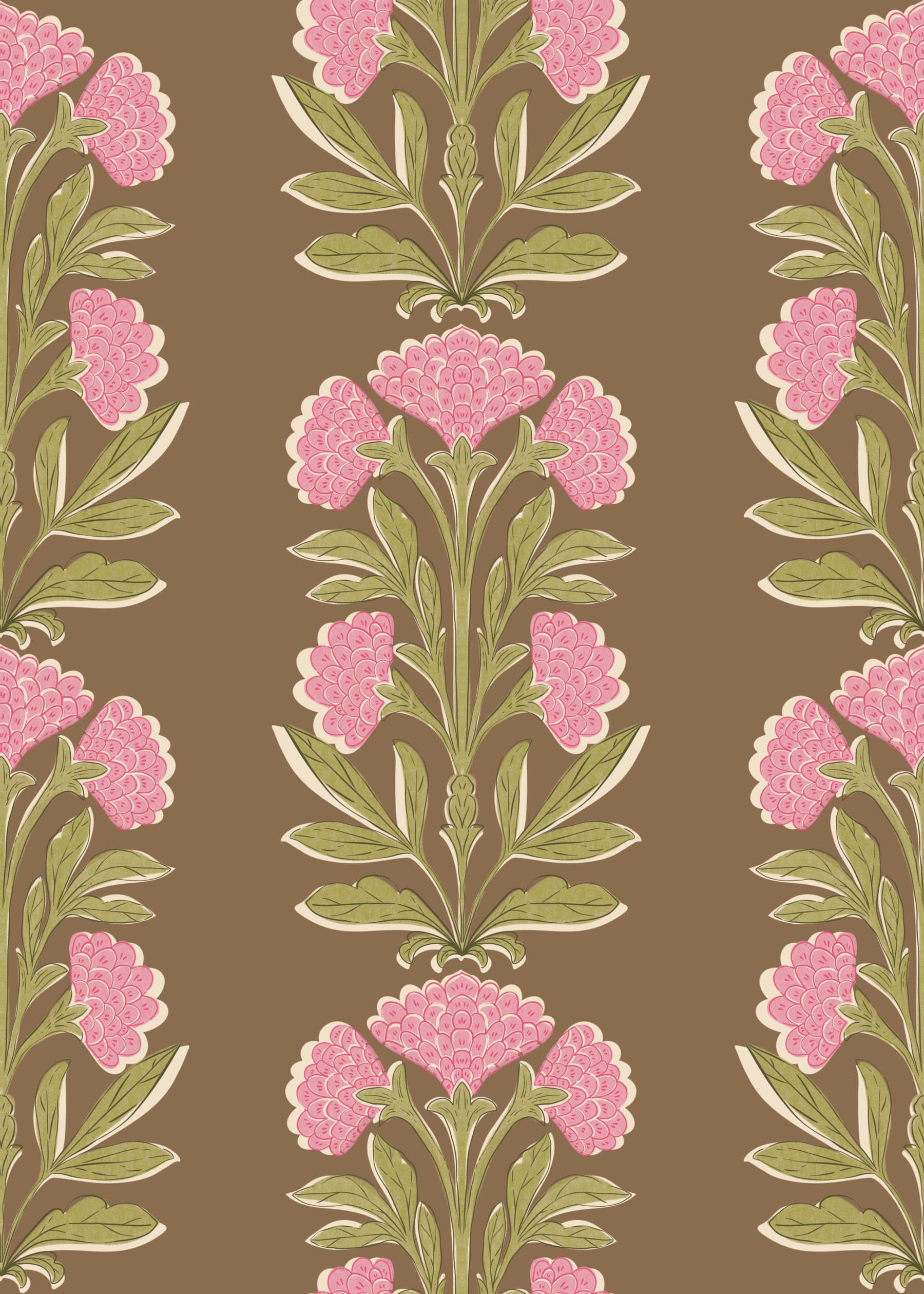 Vintage Floral Charm Wallpaper⁠