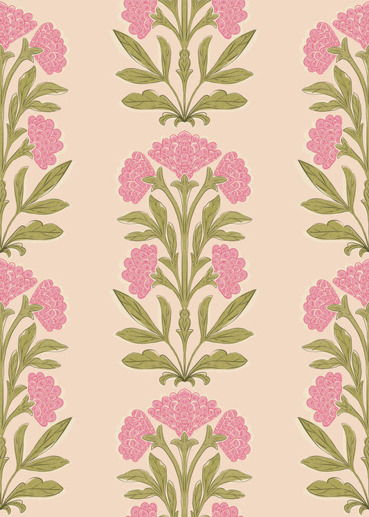 Pink Petal Parade Wallpaper⁠
