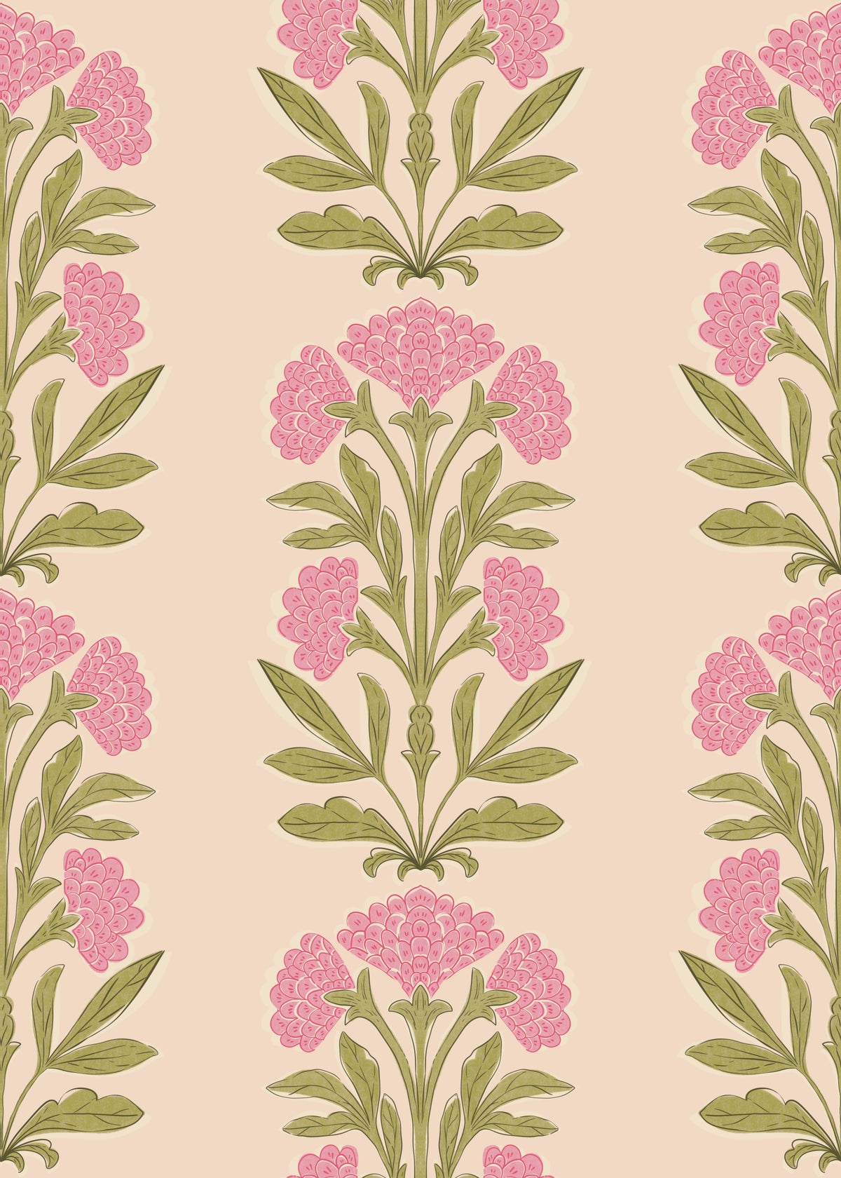 Pink Petal Parade Wallpaper⁠ in your room