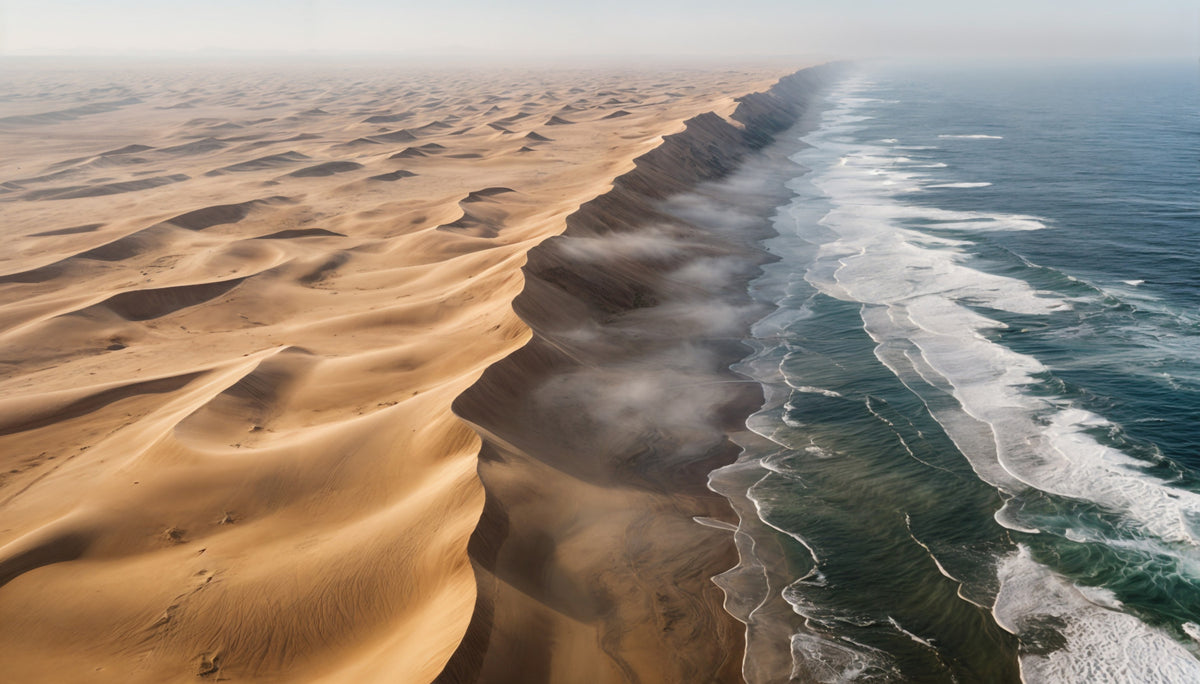 Coastal Desert Dream Wall Mural in your room — zoomed