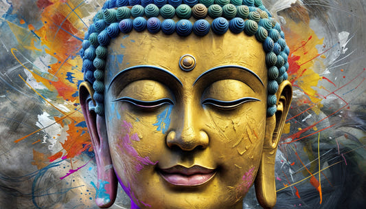 Spiritual Gold Wall Mural