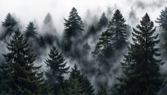 Enchanted Evergreen Wall Mural