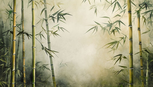 Bamboo Serenity Wall Mural