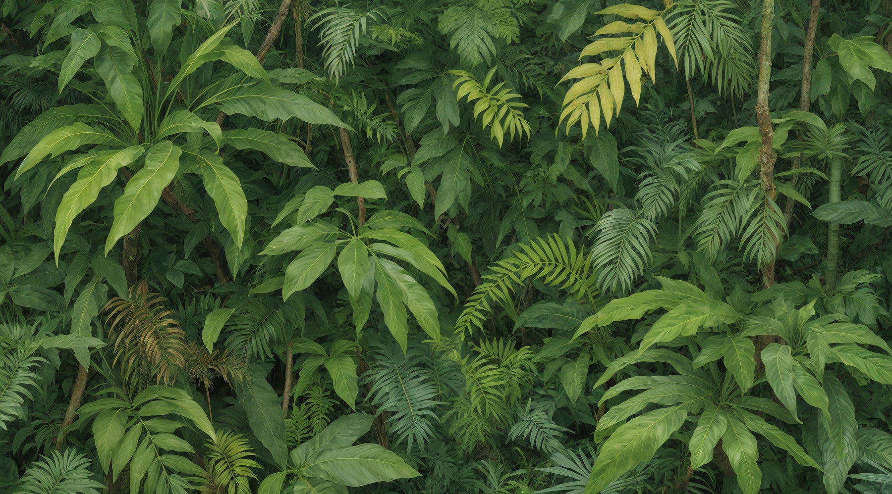 Lush Canopy Wall Mural