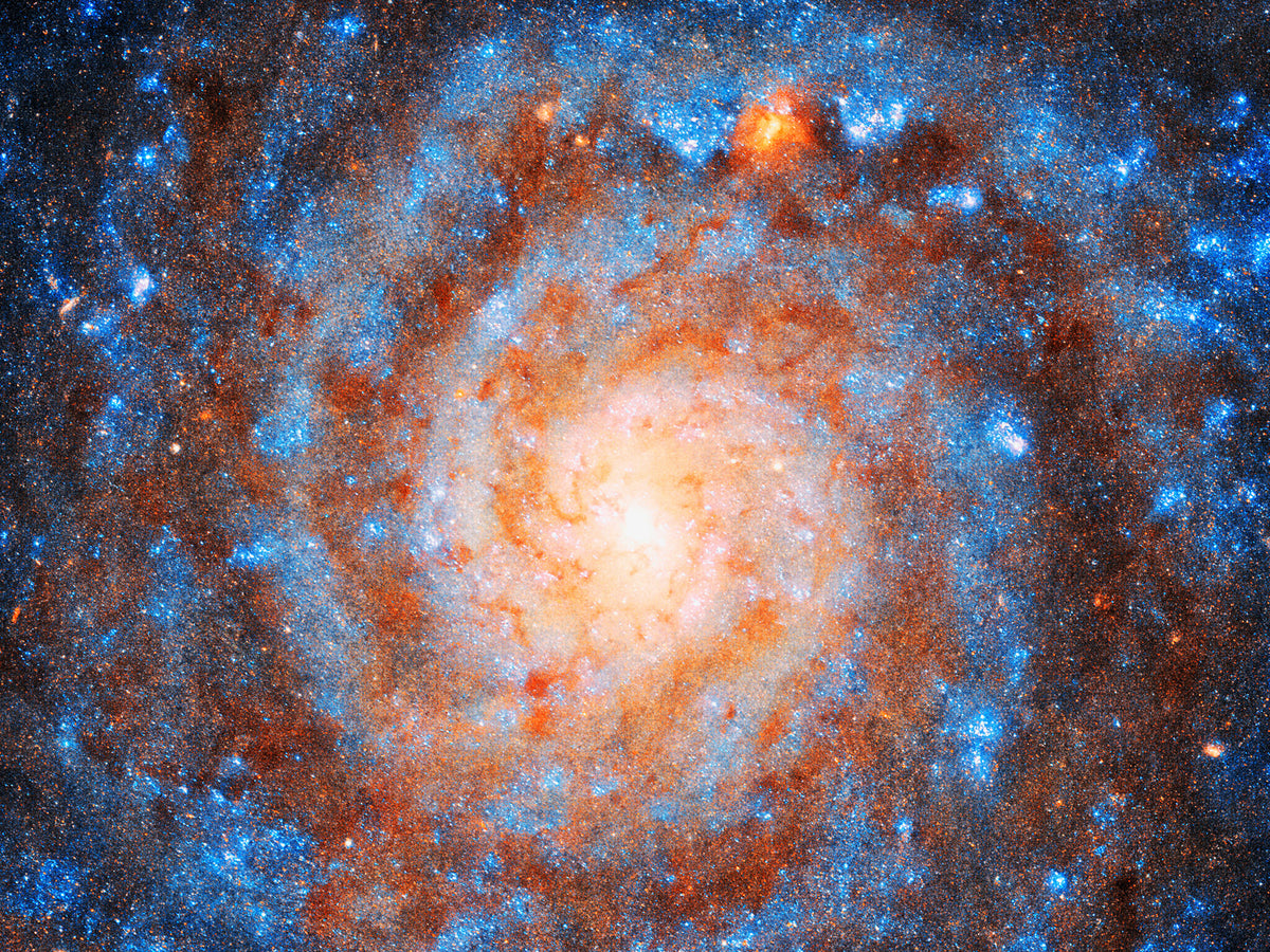 Galactic Swirl Wall Mural in your room