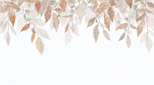 Falling Foliage Wall Mural