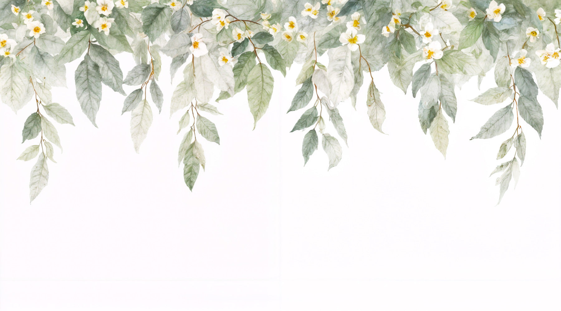 Floral Cascade Wall Mural