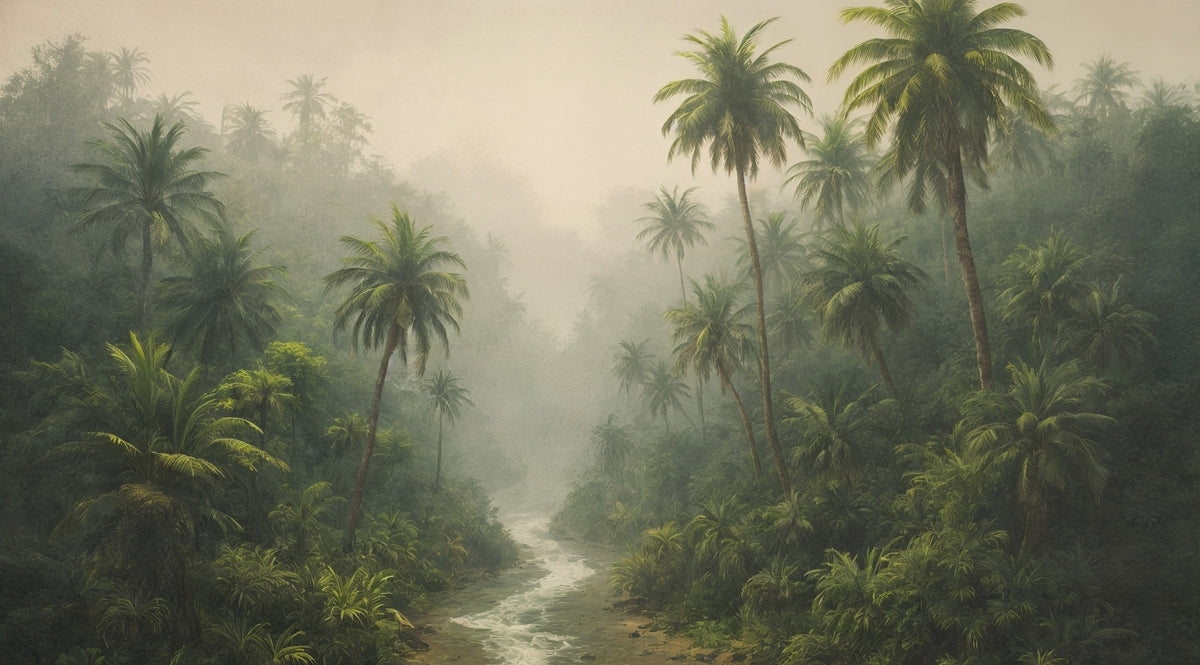 Jungle River Dream Wall Mural in your room