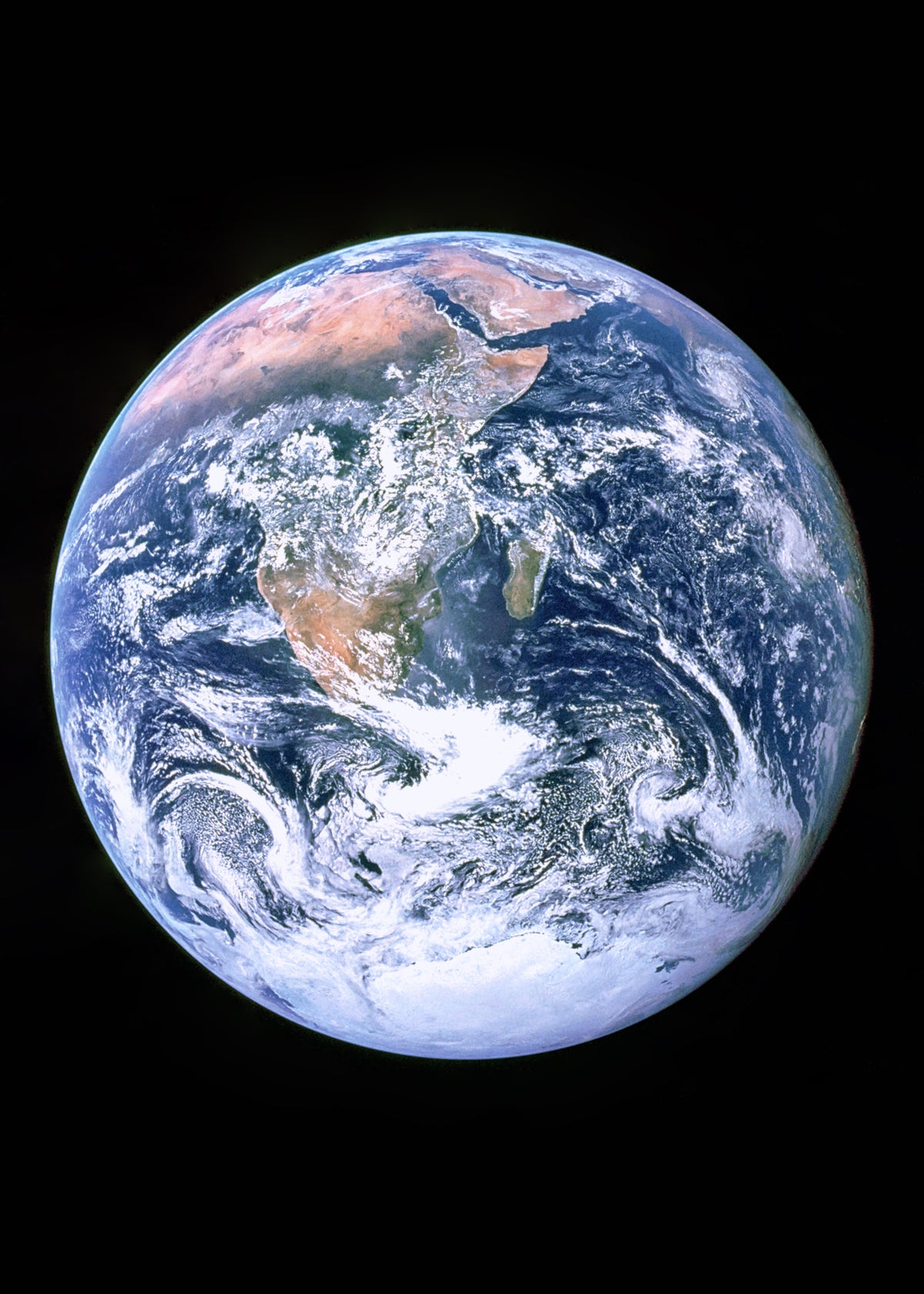 The Blue Marble Wall Mural in your room