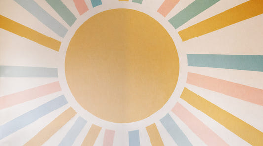 Sunny Day Vibes Wall Mural