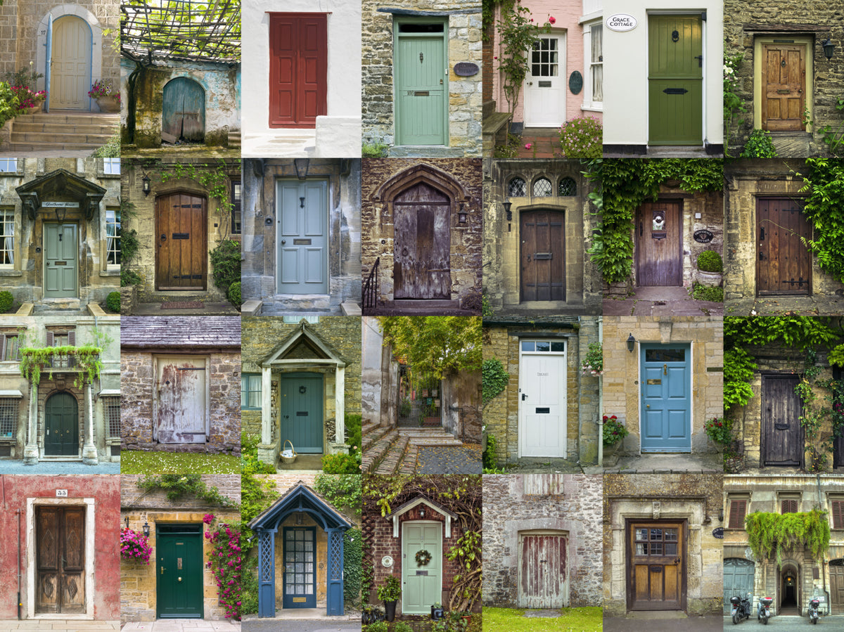 Charming Entryways Wall Mural in your room — zoomed