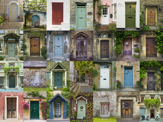 Charming Entryways Wall Mural