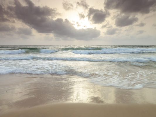Tranquil beach Wall Mural