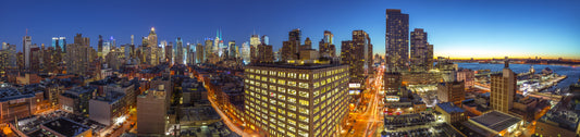 Big Apple Lights Wall Mural