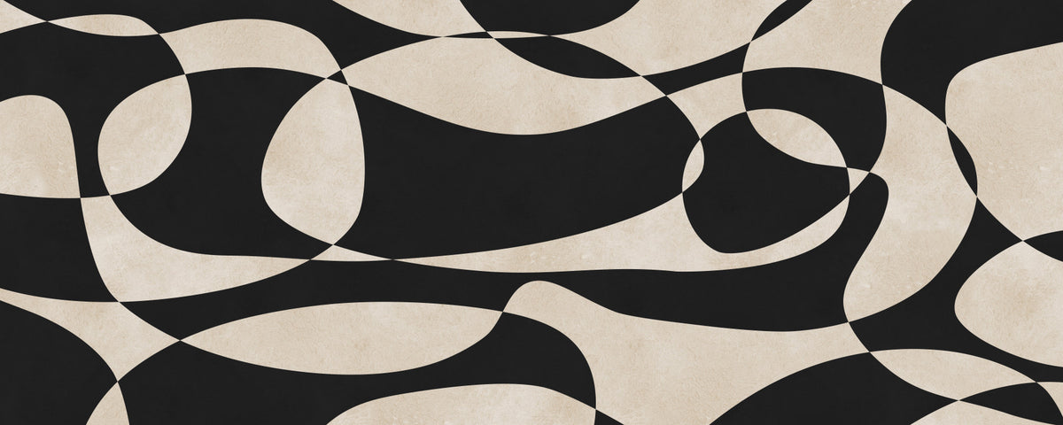 Woven Arcs Wall Mural in your room
