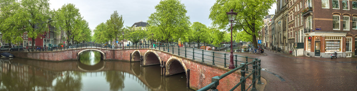 Dutch Cityscape Charm Wall Mural in your room