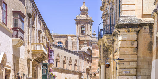 Mdina's Stone Grandeur Wall Mural