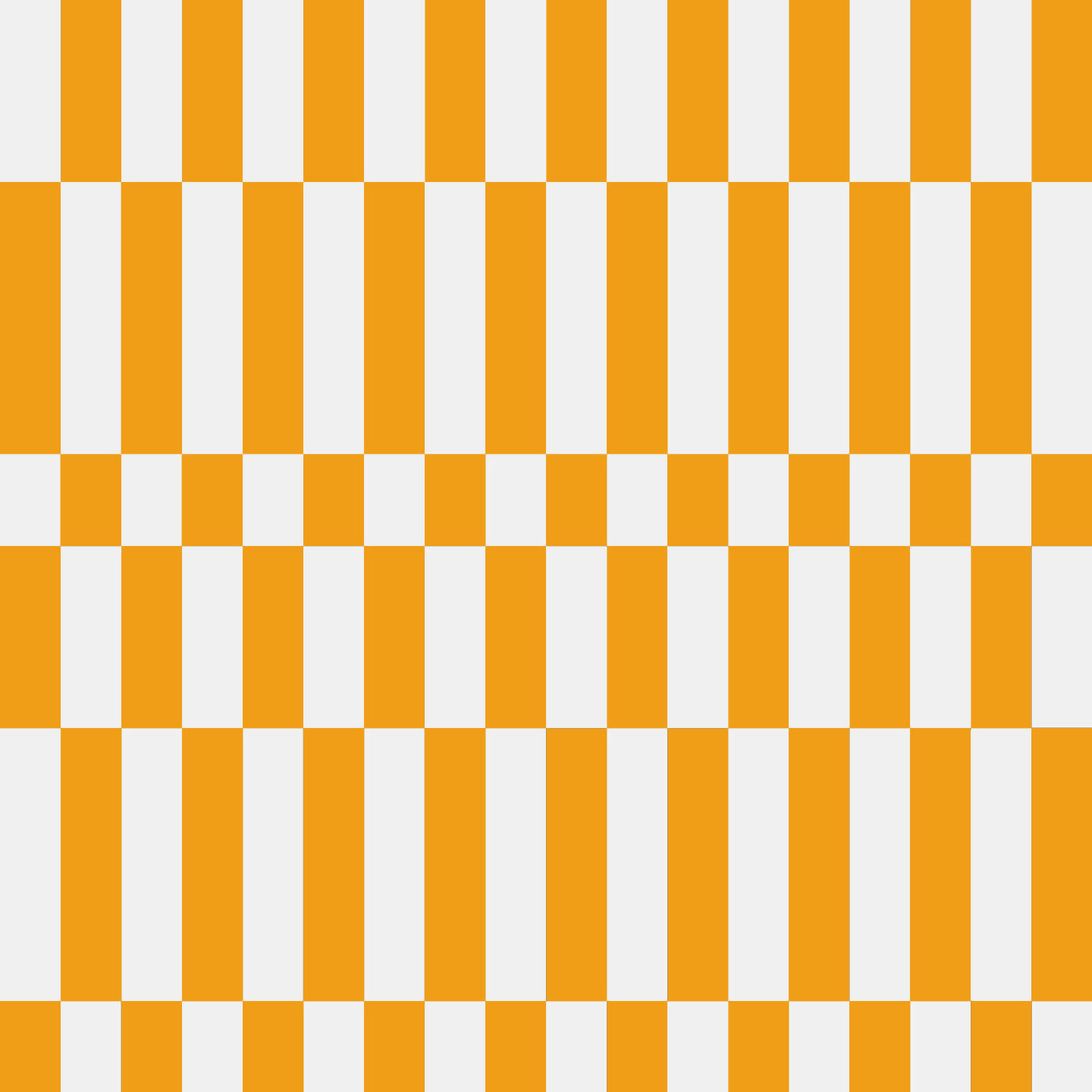 Checkered Abstract Bold Yellow Color Block  Wallpaper⁠ in your room