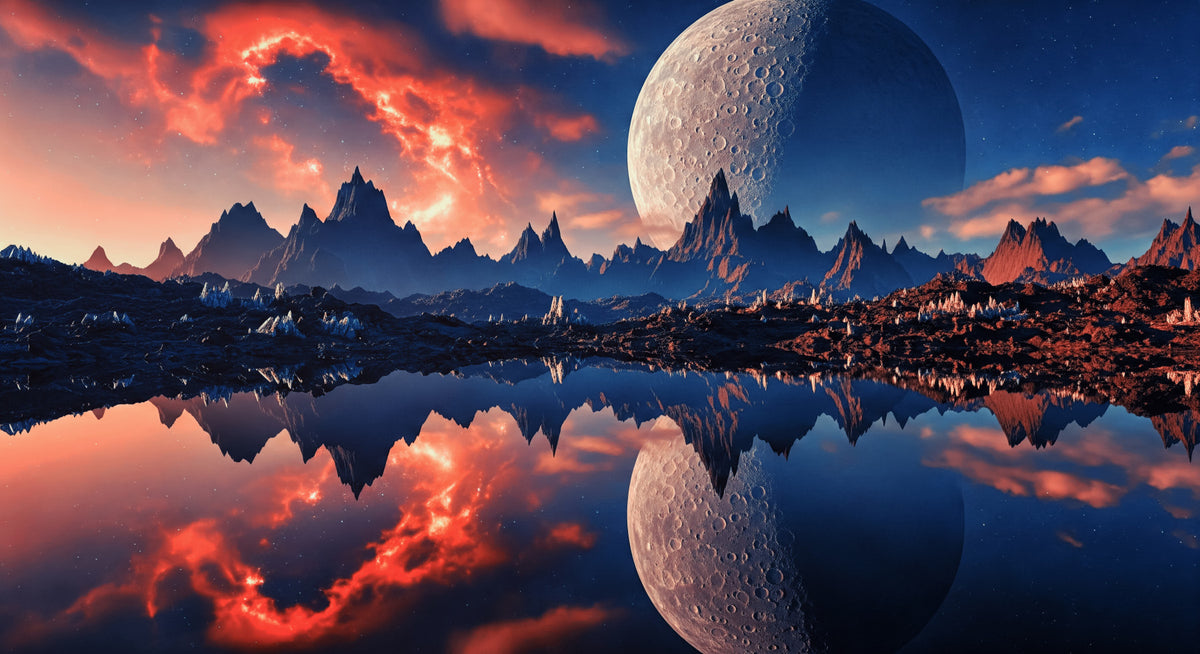 Mirror World Wall Mural in your room