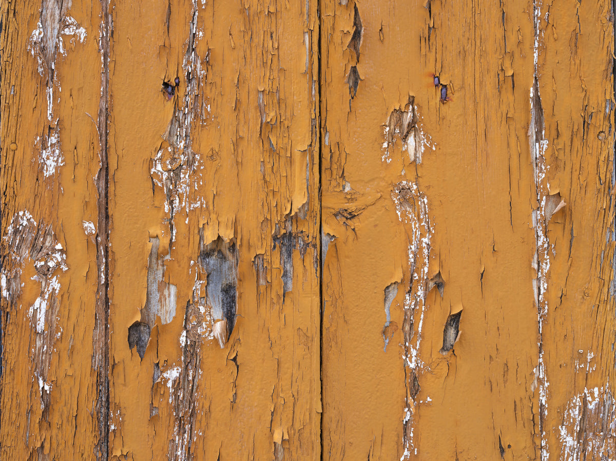 Rustic Orange Texture Wall Mural in your room — zoomed