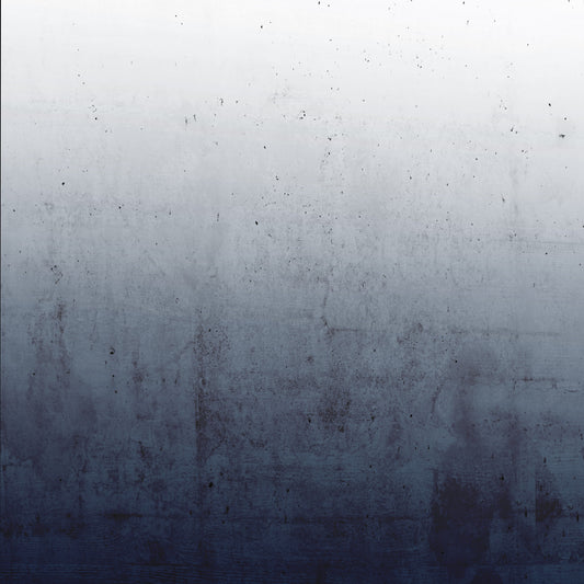Blue Ombre on Concrete Wall Mural