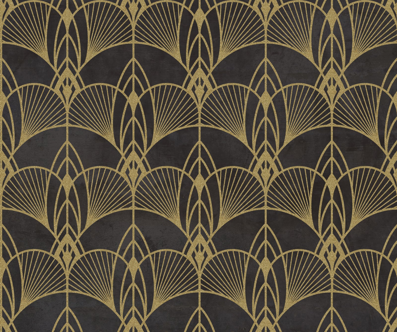 Art Deco Black Glamour Wallpaper⁠