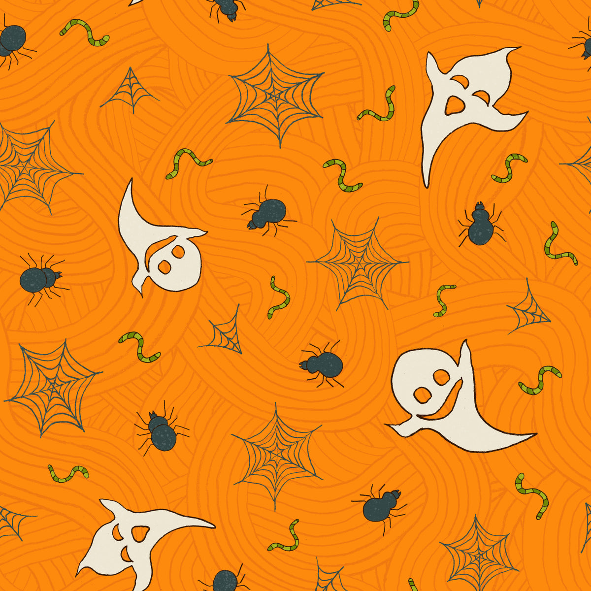 Halloween Haunt Party Wallpaper⁠ in your room — zoomed