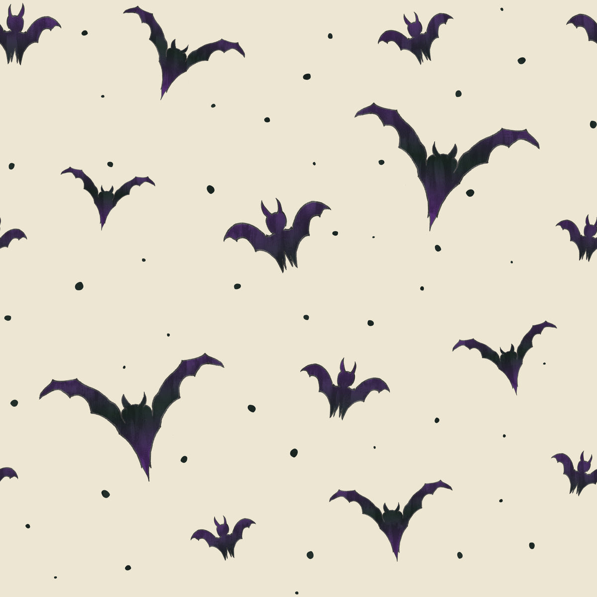 Batty Night Sky Wallpaper⁠ in your room