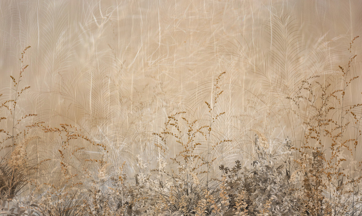 Meadow Whisper Wall Mural in your room — zoomed