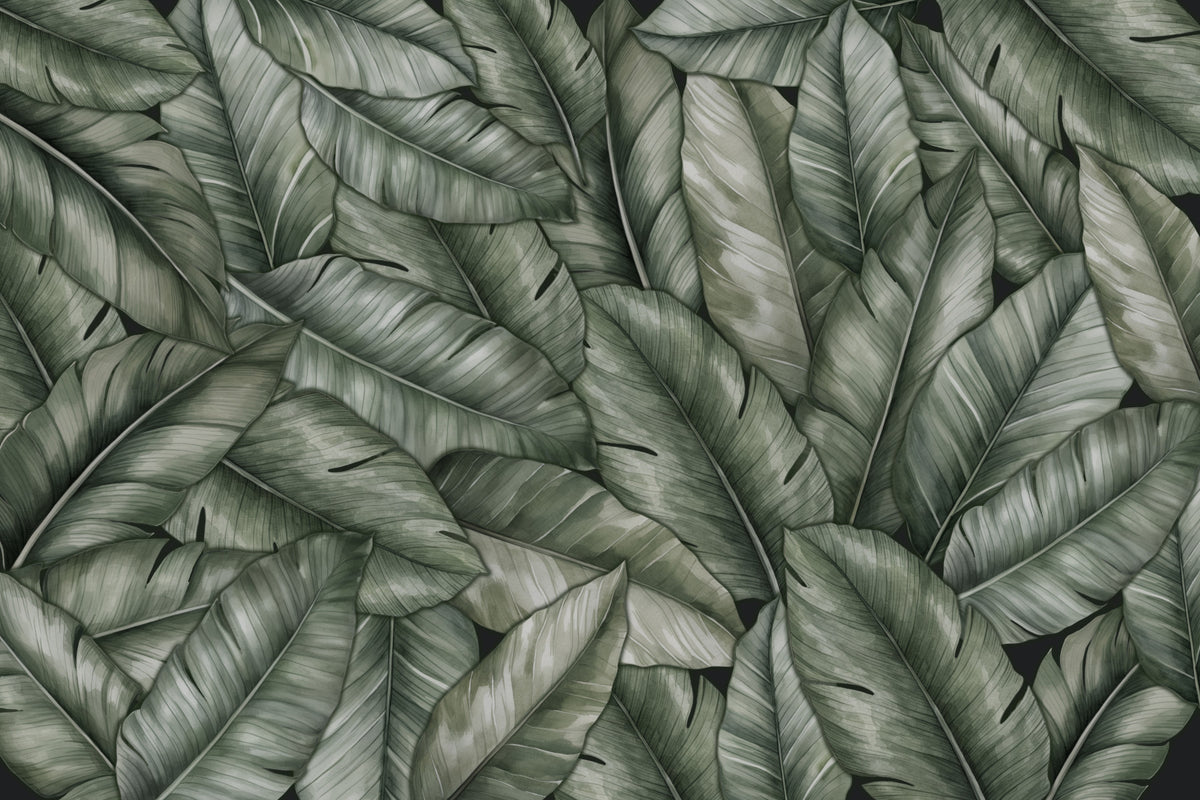 Leafy Haven Wall Mural in your room