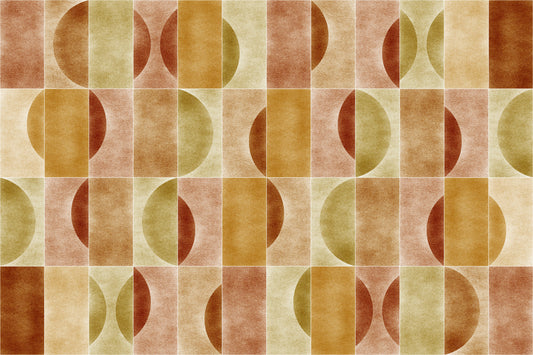 Velluto Earthy Geometry Wall Mural