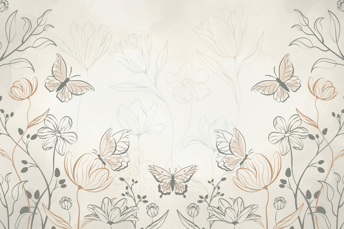 Gentle Flight Wall Mural