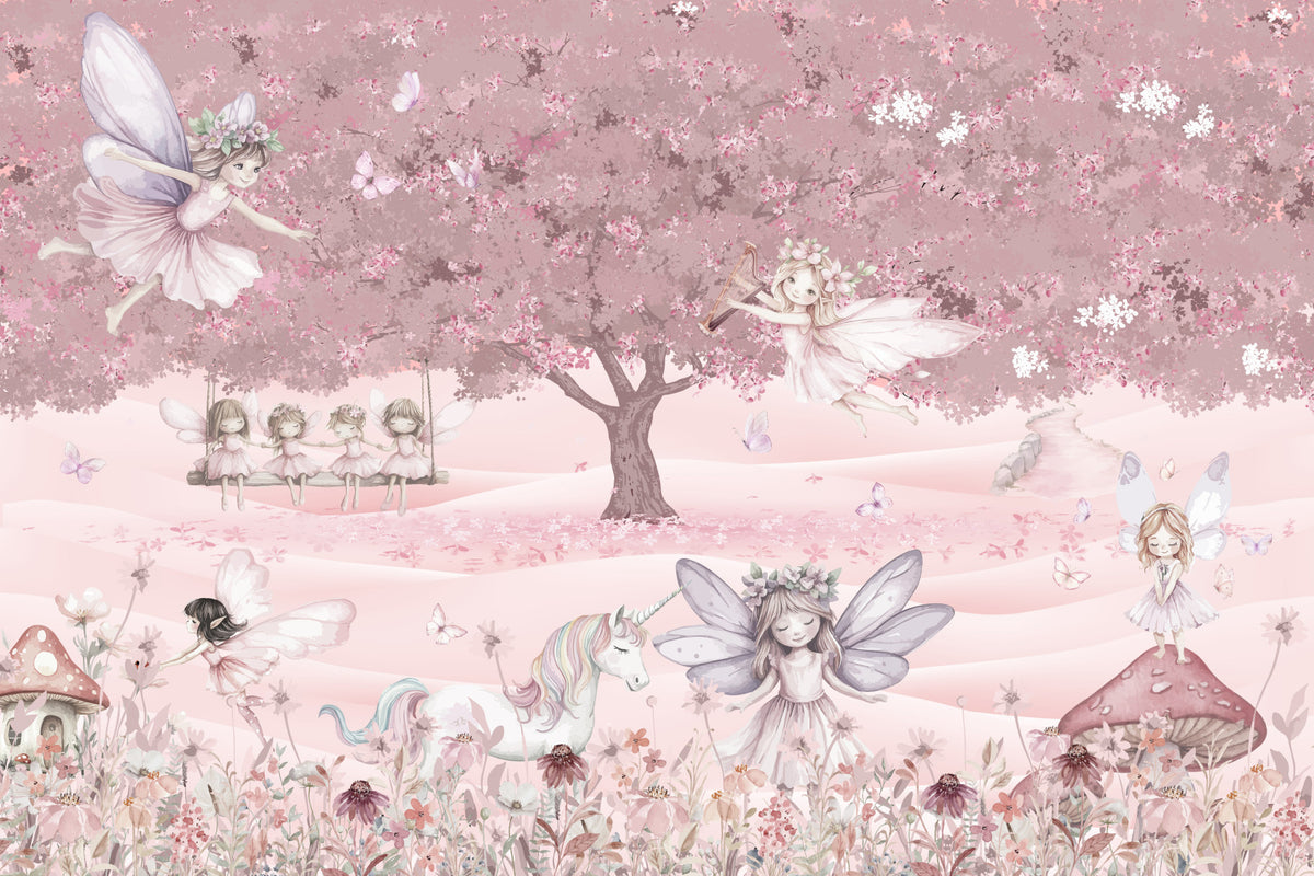 Fairy Tale Canopy Wall Mural in your room