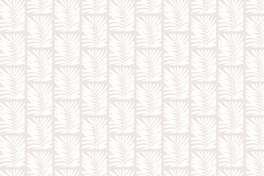 Subtle Palm Canopy Wall Mural