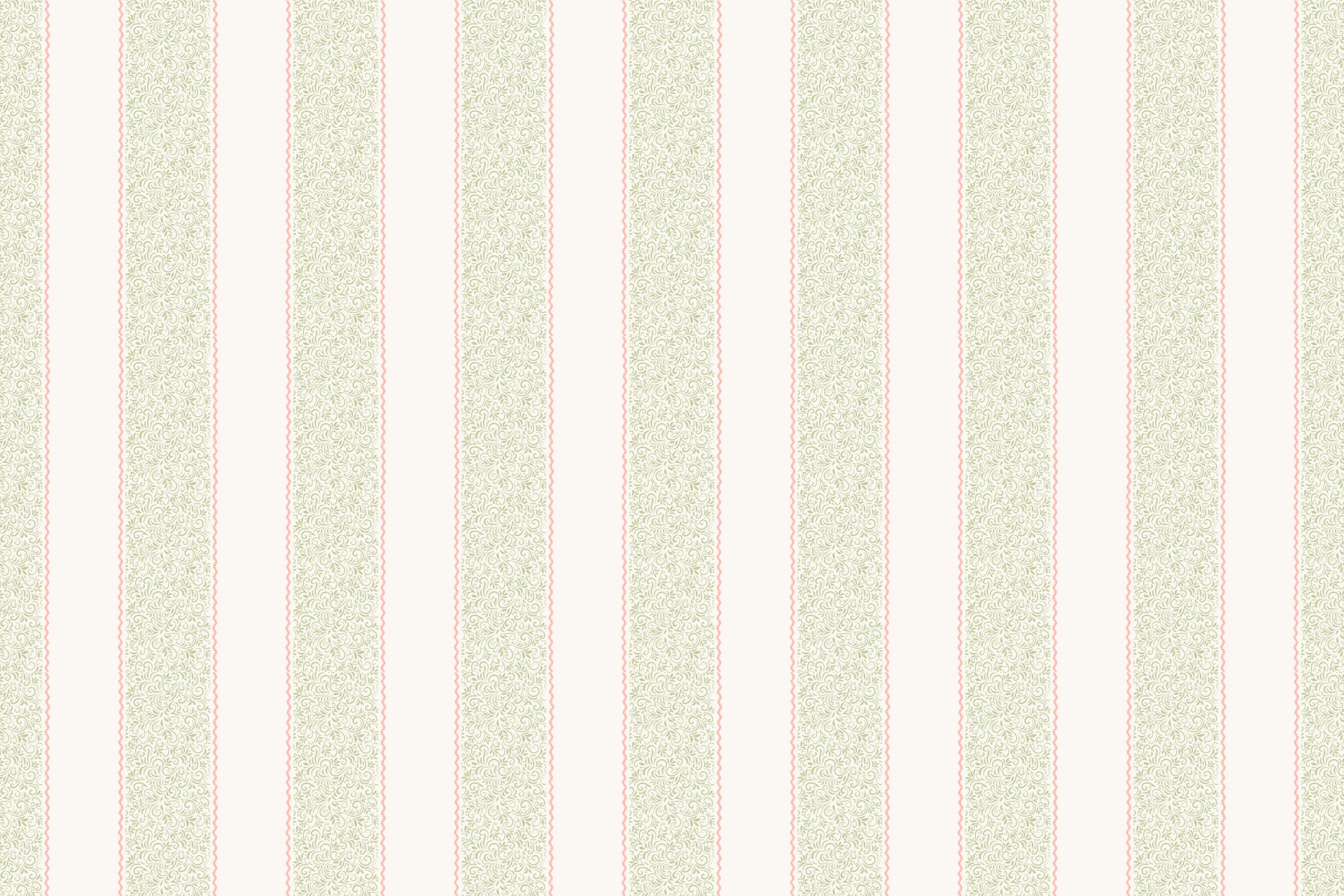Vintage Stripe Serenity Wall Mural