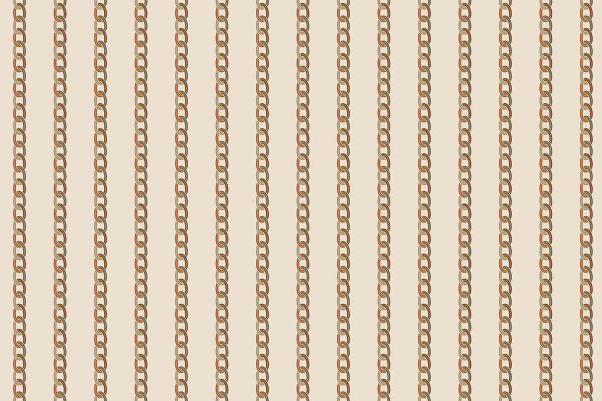 Linked In Style Wall Mural in your room