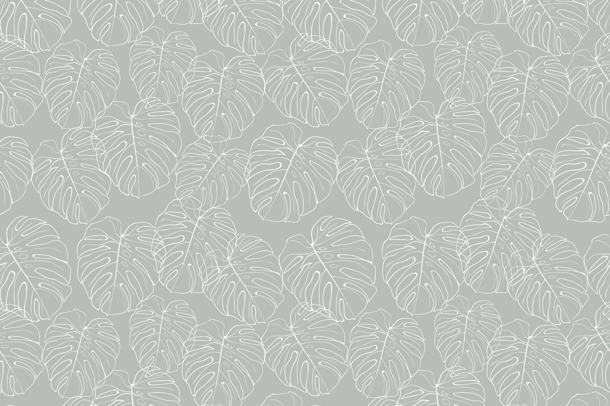 Tropical Sketch Wallpaper⁠ in your room