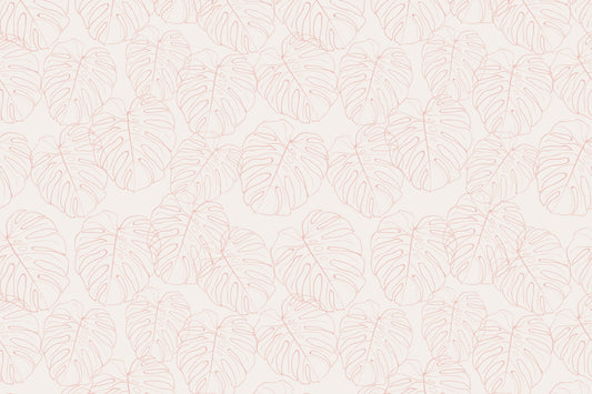 Monstera Blush Wallpaper⁠