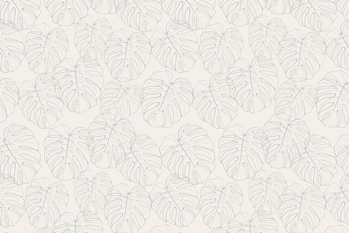 Tropical Leaf Whispers Wallpaper⁠ in your room