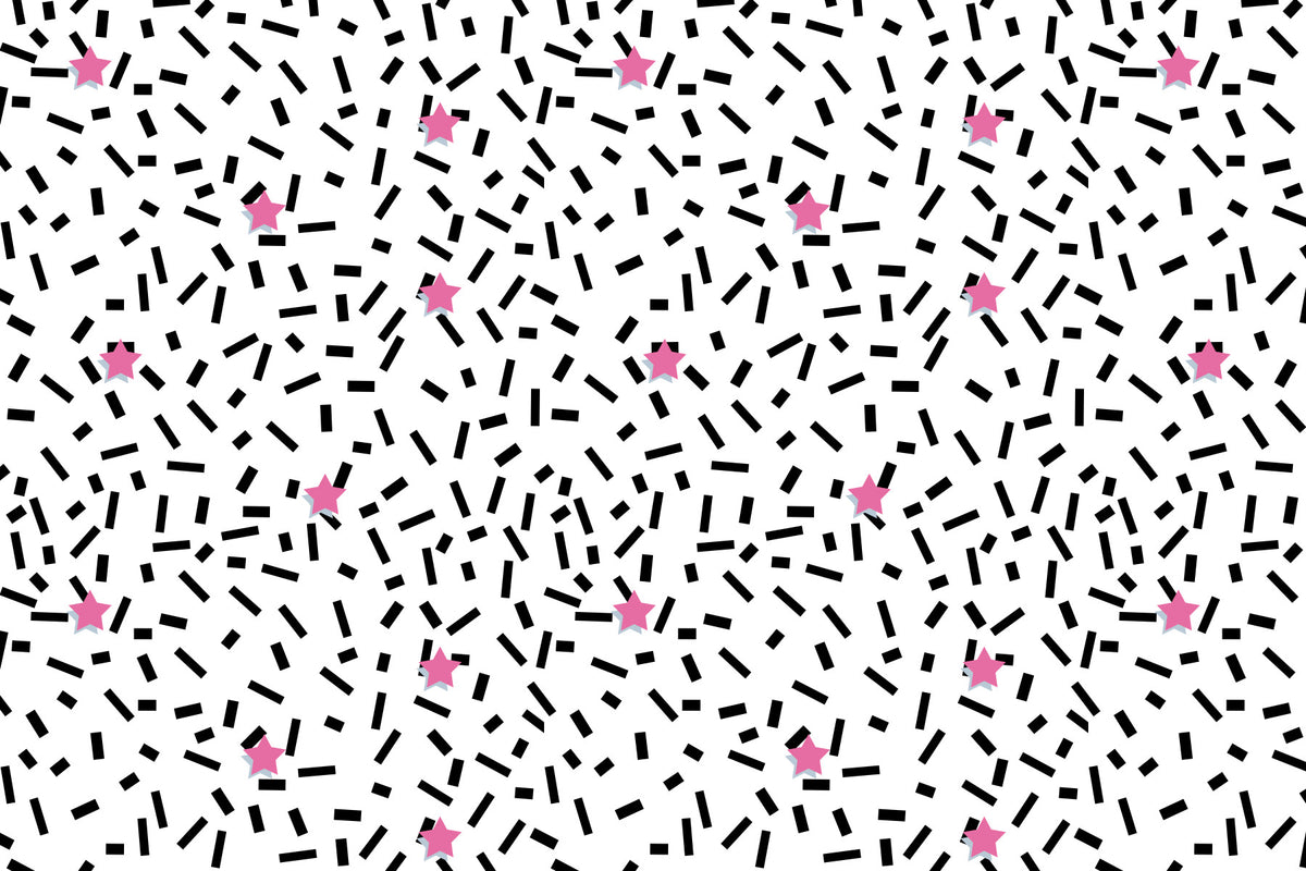 Starry Confetti Splash Wallpaper⁠ in your room
