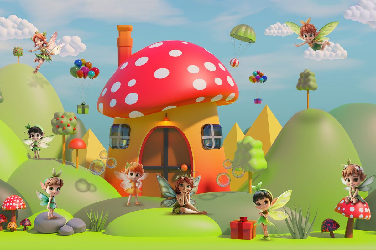 Fairy Magic Wall Mural in your room