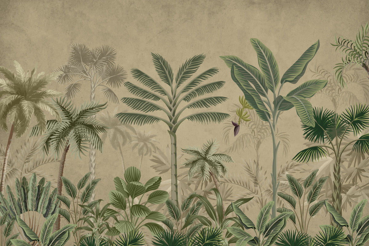 Palm Grove Wall Mural